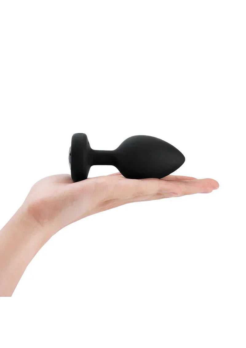 Bestel: Vibrating Jewel Plug XXL by B - Vibe - bij Happytoys.nl, happytoys.be, Happytoys.ae: erotische sex webshop | liever Happy dan Easy ⭐⭐⭐⭐⭐