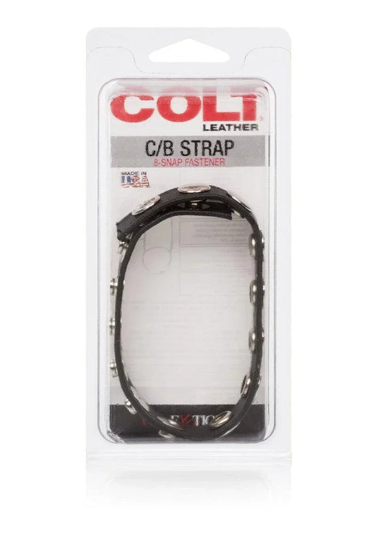 CalExotics-COLT-Leather-C-B-Strap-8-Snap-Fastener-Happytoys-Sexshop-liever-Happy-dan-Easy-6984 @ Happytoys Sexshop: online sex shop for Feeling Happy & Easy π the erotic store owned by a woman