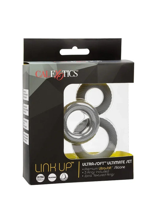 CalExotics-Link-Up-Ultra-Soft-Ultimate-Set-Cockring-Happytoys-Sexshop-Toys-for-Feeling-Happy-Easy-7323 @ Happytoys Sexshop: online sex shop for Feeling Happy & Easy 😊 the erotic store owned by a woman