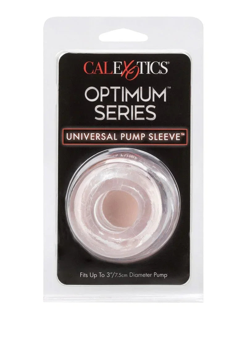 Bestel: Optimum Series Universal Pump Sleeve by CalExotics - bij Happytoys.nl, happytoys.be, Happytoys.ae: erotische sex webshop | liever Happy dan Easy ⭐⭐⭐⭐⭐