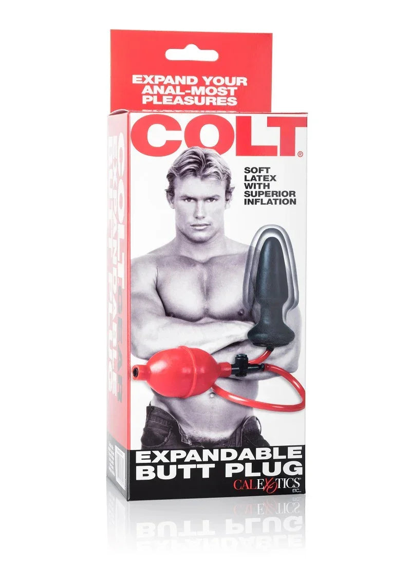 Bestel: COLT Expandable Butt Plug by CalExotics - bij Happytoys.nl, happytoys.be, Happytoys.ae: erotische sex webshop | liever Happy dan Easy âââââ
