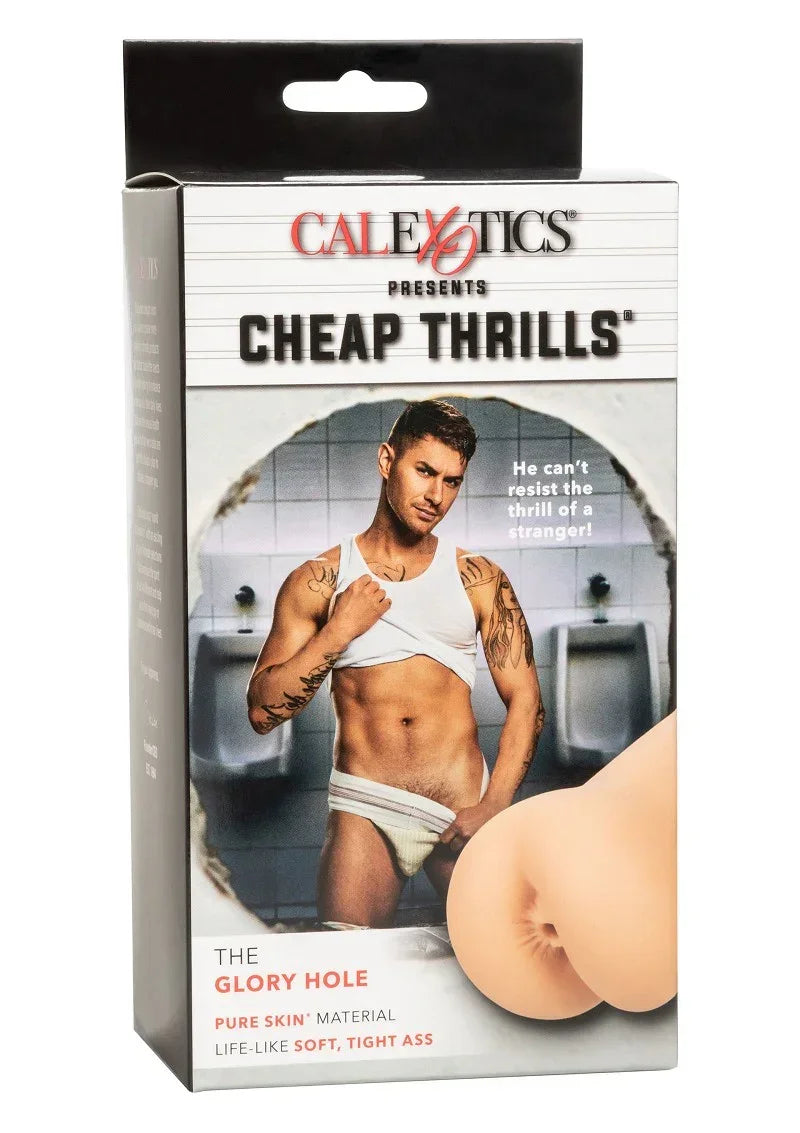 Bestel: Cheap Thrills The Glory Hole Masturbator Stroker by CalExotics - bij Happytoys.nl, happytoys.be, Happytoys.ae: erotische sex webshop | liever Happy dan Easy ⭐⭐⭐⭐⭐