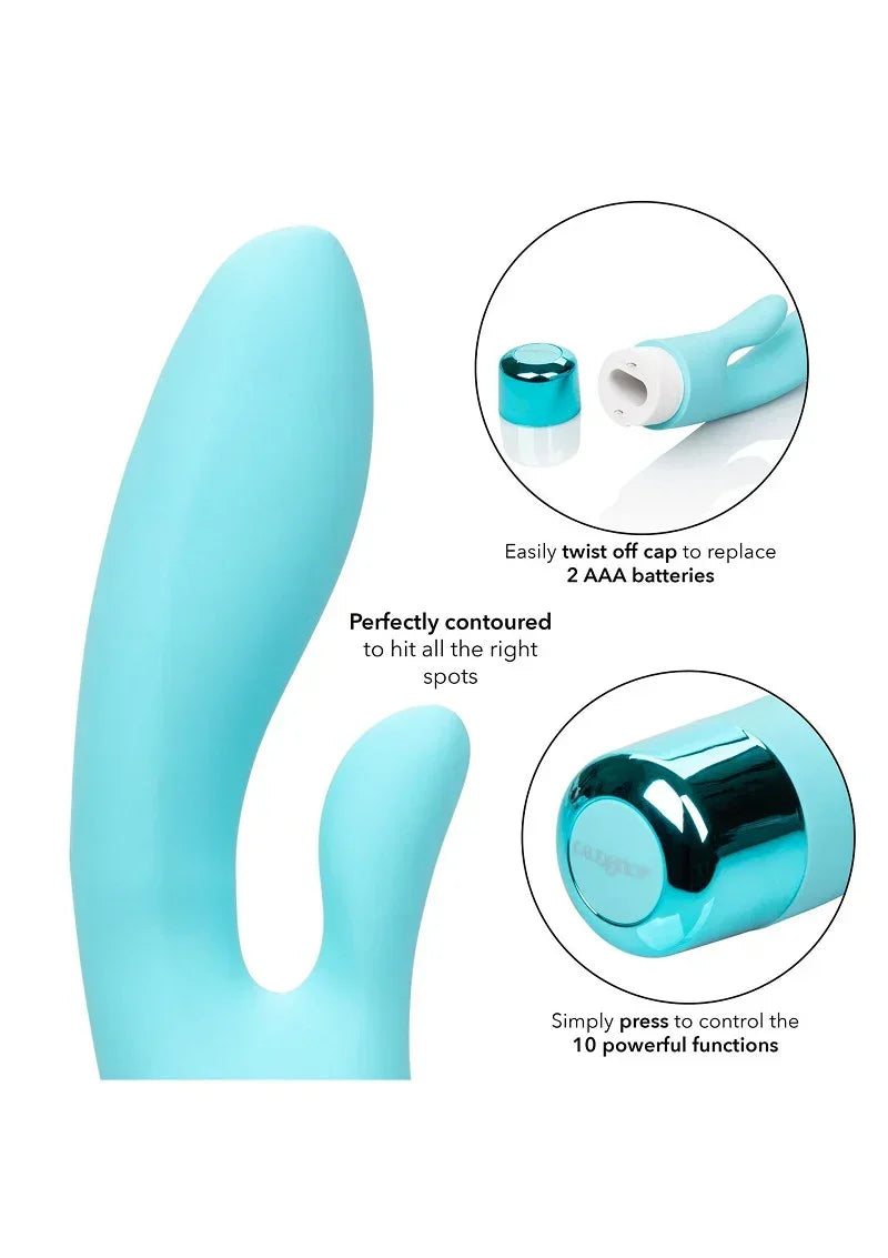 Bestel: Lover double vibrator by CalExotics Eden - bij Happytoys.nl, happytoys.be, Happytoys.ae: erotische sex webshop | liever Happy dan Easy ⭐⭐⭐⭐⭐