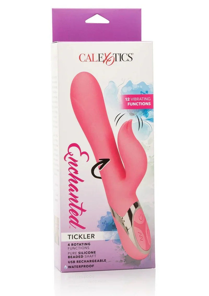 Bestel: Enchanted Tickler Double vibrator by CalExotics - bij Happytoys.nl, happytoys.be, Happytoys.ae: erotische sex webshop | liever Happy dan Easy ⭐⭐⭐⭐⭐
