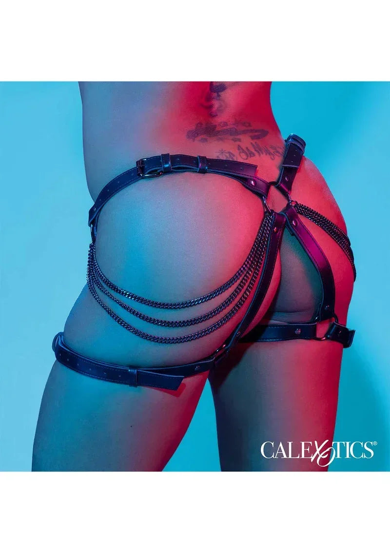 CalExoticsEuphoriaCollectionMultiChainThighHarness6 @ Happytoys Sexshop: online sex shop for Feeling Happy & Easy π the erotic store owned by a woman