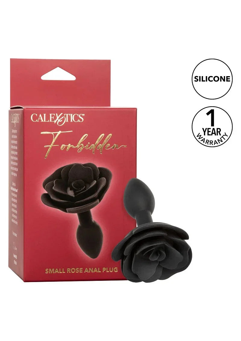 Bestel: Forbidden Small Rose Anal Plug by CalExotics - bij Happytoys.nl, happytoys.be, Happytoys.ae: erotische sex webshop | liever Happy dan Easy ⭐⭐⭐⭐⭐