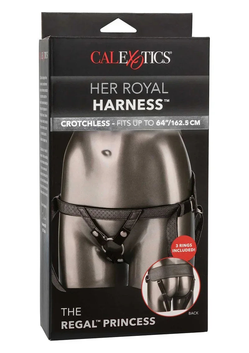 Bestel: The Regal Princess BDSM by CalExotics Her Royal Harness - bij Happytoys.nl, happytoys.be, Happytoys.ae: erotische sex webshop | liever Happy dan Easy ⭐⭐⭐⭐⭐