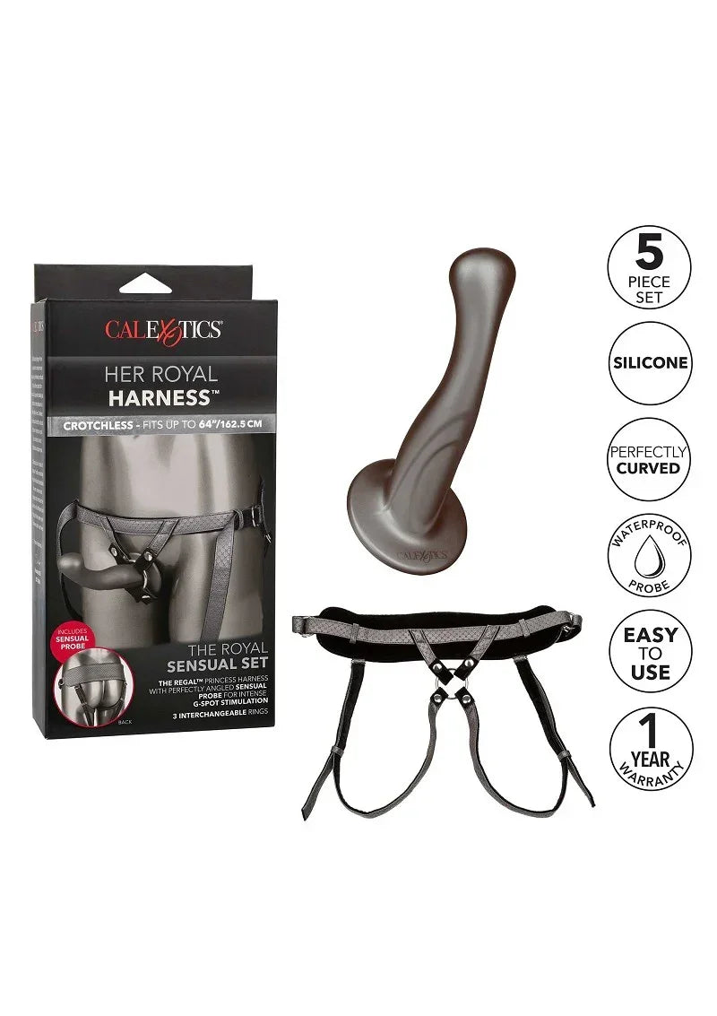 CalExoticsHerRoyalHarnessTheRoyalSensualSet9 @ Happytoys Sexshop: online sex shop for Feeling Happy & Easy π the erotic store owned by a woman