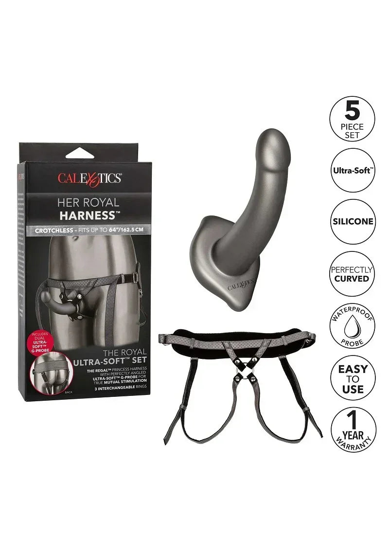 CalExoticsHerRoyalHarnessTheRoyalUltra-SoftSet9 @ Happytoys Sexshop: online sex shop for Feeling Happy & Easy ๐ the erotic store owned by a woman