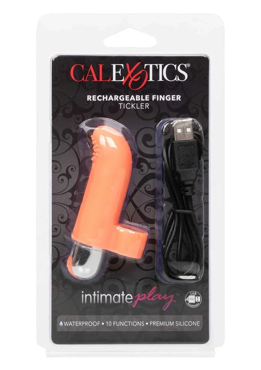 CalExoticsIntimatePlayRechargeableFingerTickler2 @ Happytoys Sexshop: online sex shop for Feeling Happy & Easy π the erotic store owned by a woman