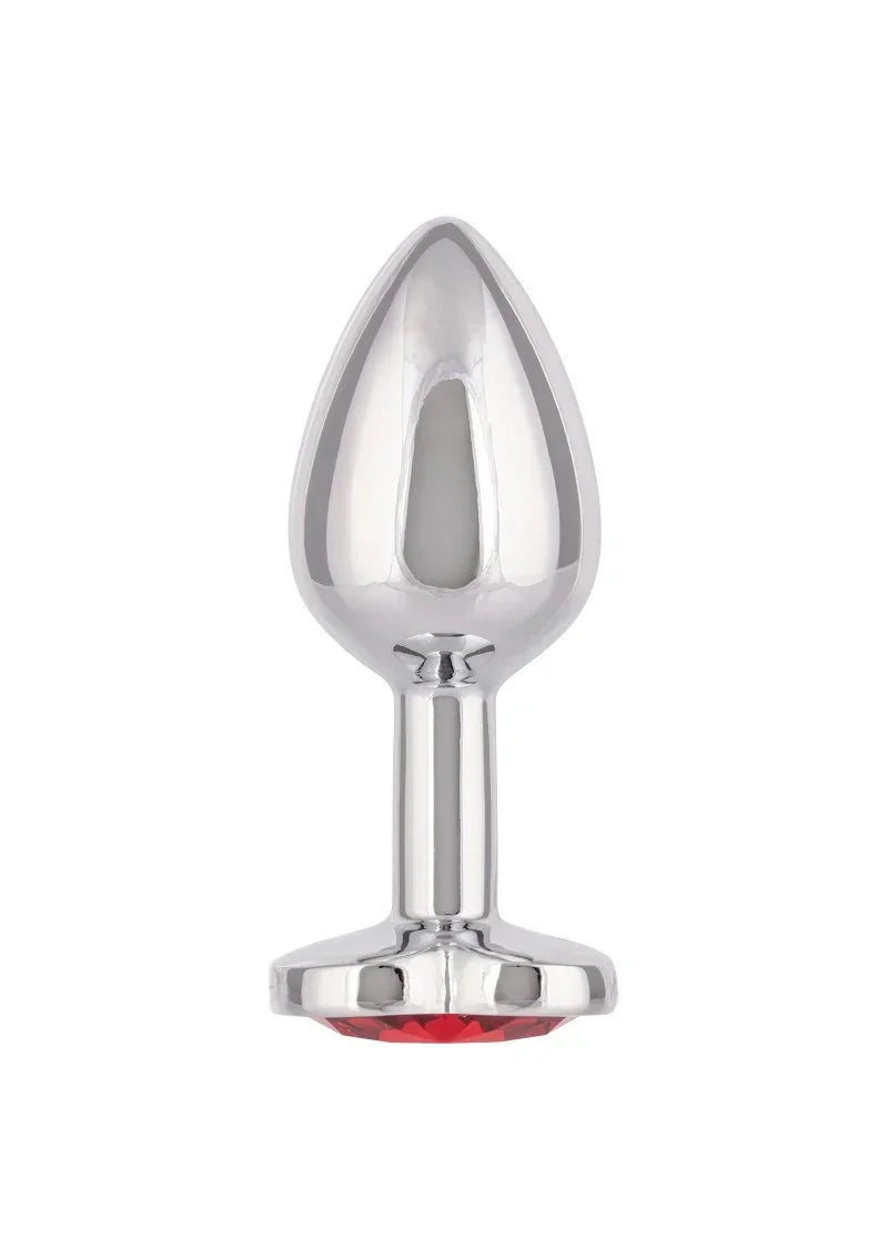 Bestel: Jewel Small Ruby Heart Plug by CalExotics - bij Happytoys.nl, happytoys.be, Happytoys.ae: erotische sex webshop | liever Happy dan Easy ⭐⭐⭐⭐⭐