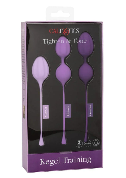 CalExoticsKegelTraining3-PieceSet2 @ Happytoys Sexshop: online sex shop for Feeling Happy & Easy 😊 the erotic store owned by a woman