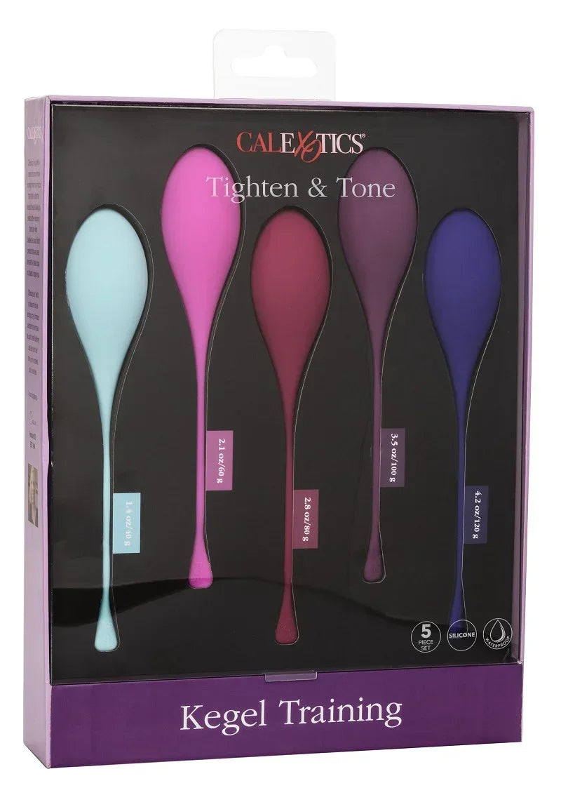 Bestel: Kegel Training 5 - Piece Set bekkenbodem trainer by CalExotics - bij Happytoys.nl, happytoys.be, Happytoys.ae: erotische sex webshop | liever Happy dan Easy âââââ