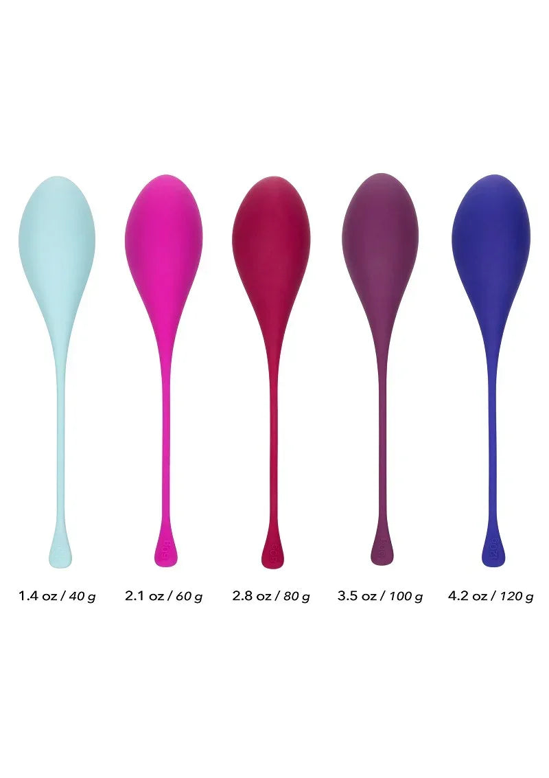 Bestel: Kegel Training 5 - Piece Set bekkenbodem trainer by CalExotics - bij Happytoys.nl, happytoys.be, Happytoys.ae: erotische sex webshop | liever Happy dan Easy âââââ