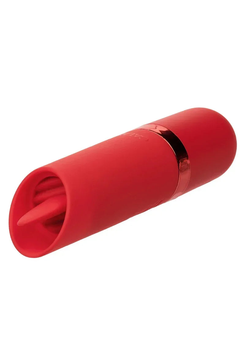 Bestel: Kyst Flicker mini lipstick vibrator met tong by CalExotics - bij Happytoys.nl, happytoys.be, Happytoys.ae: erotische sex webshop | liever Happy dan Easy ⭐⭐⭐⭐⭐