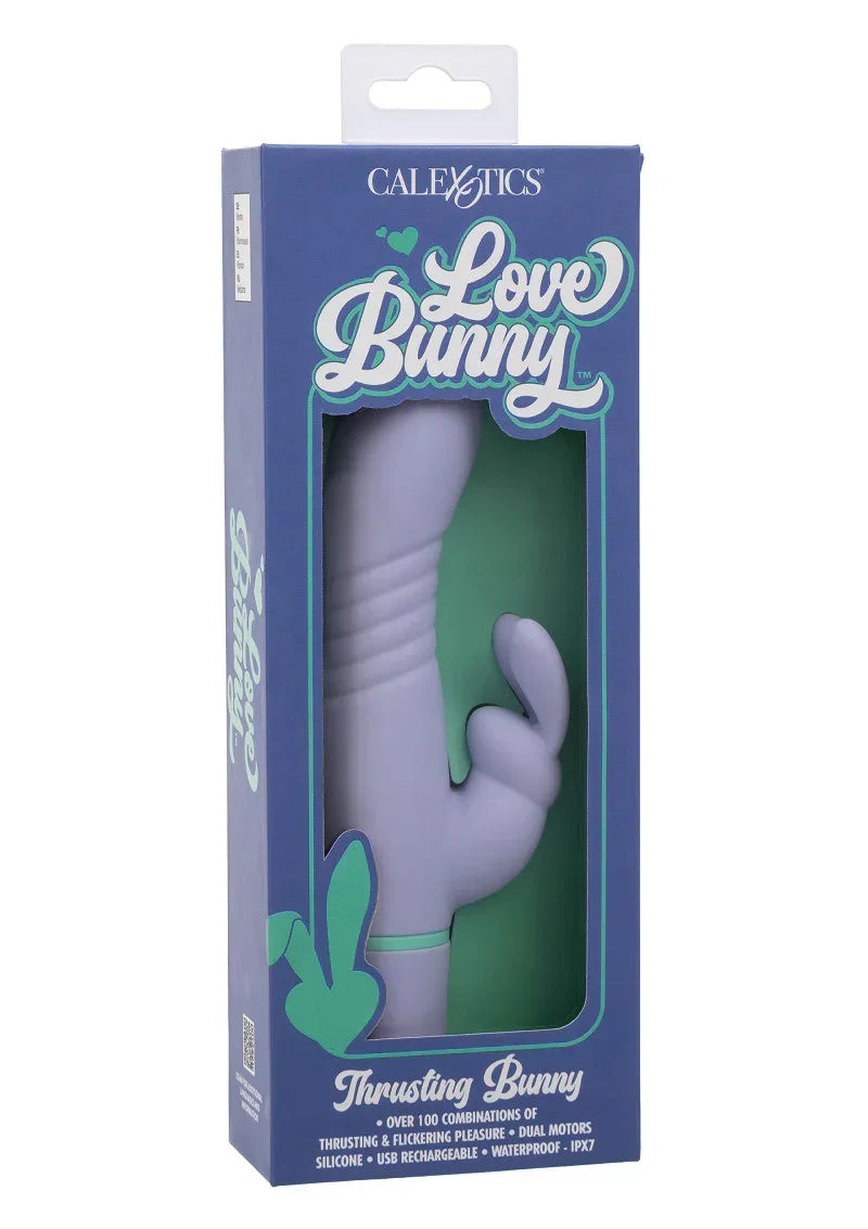 Bestel: Love Bunny Thrusting Bunny by CalExotics - bij Happytoys.nl, happytoys.be, Happytoys.ae: erotische sex webshop | liever Happy dan Easy ⭐⭐⭐⭐⭐
