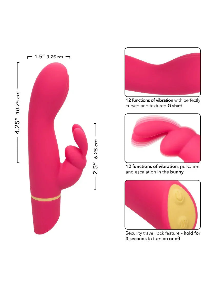 Bestel: Love Bunny Vibrating 'G” Bunny by CalExotics - bij Happytoys.nl, happytoys.be, Happytoys.ae: erotische sex webshop | liever Happy dan Easy ⭐⭐⭐⭐⭐