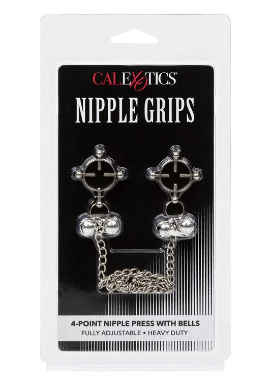 CalExoticsNippleGrips4-puntstepelpersmetbellen2 @ Happytoys Sexshop: online sex shop for Feeling Happy & Easy π the erotic store owned by a woman
