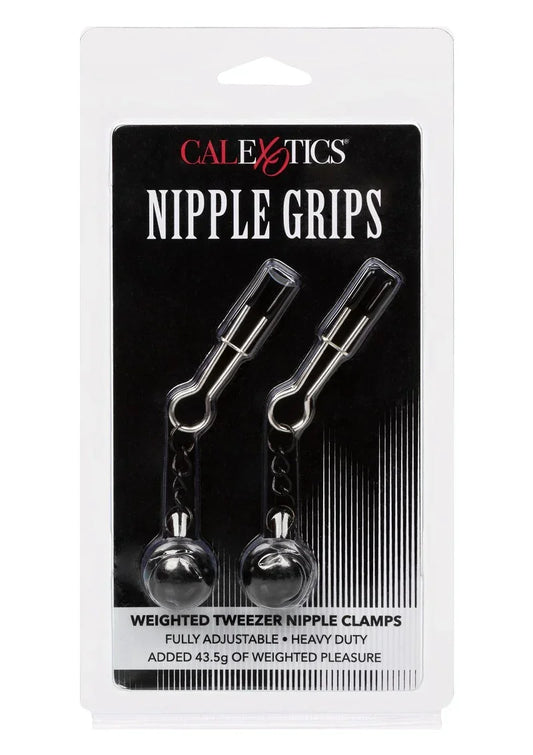 CalExoticsNippleGripsVerzwaardepincettepelklemmen2 @ Happytoys Sexshop: online sex shop for Feeling Happy & Easy π the erotic store owned by a woman