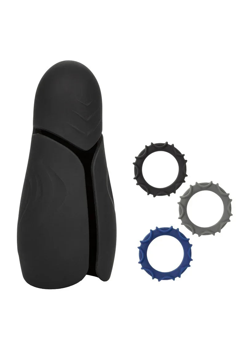 Bestel: Optimum Power Elite Pro Stroker by CalExotics - bij Happytoys.nl, happytoys.be, Happytoys.ae: erotische sex webshop | liever Happy dan Easy âââââ