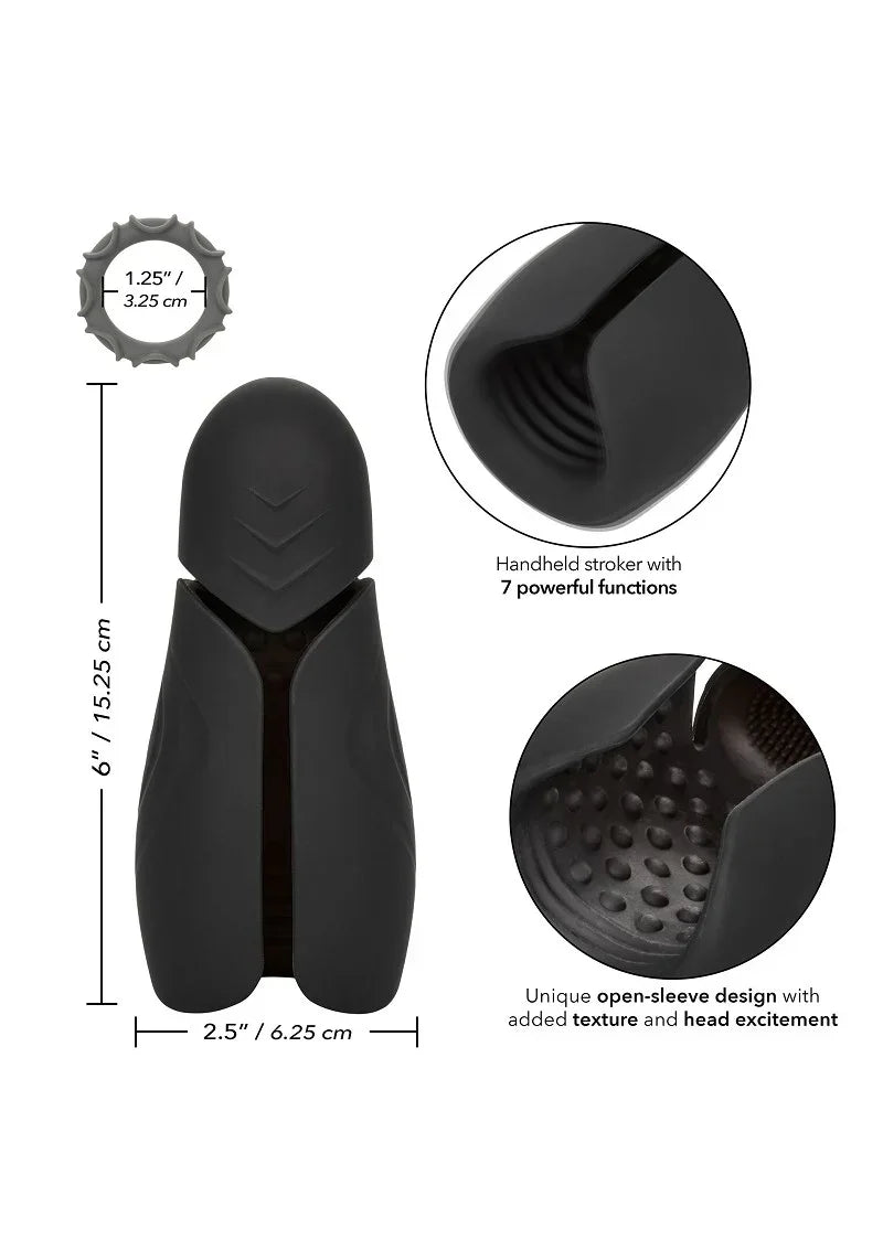 Bestel: Optimum Power Elite Pro Stroker by CalExotics - bij Happytoys.nl, happytoys.be, Happytoys.ae: erotische sex webshop | liever Happy dan Easy âââââ