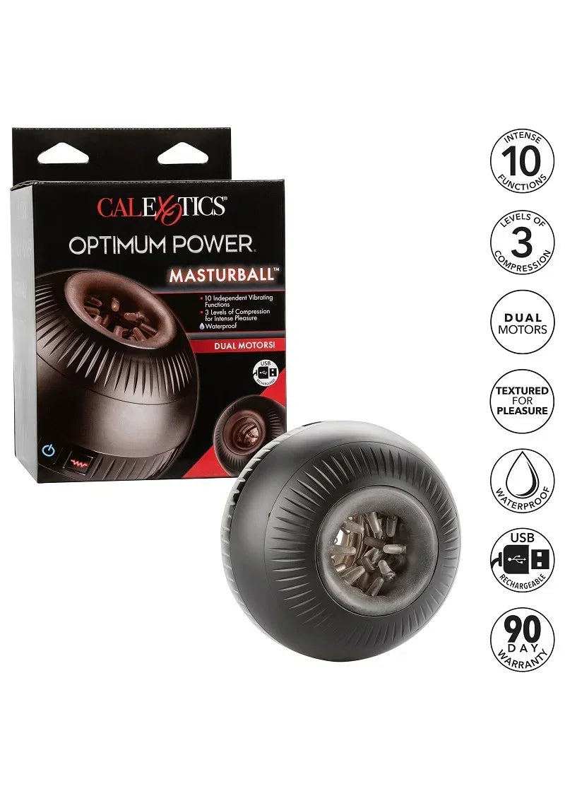 Bestel: Optimum Power Masturball by CalExotics - bij Happytoys.nl, happytoys.be, Happytoys.ae: erotische sex webshop | liever Happy dan Easy ⭐⭐⭐⭐⭐