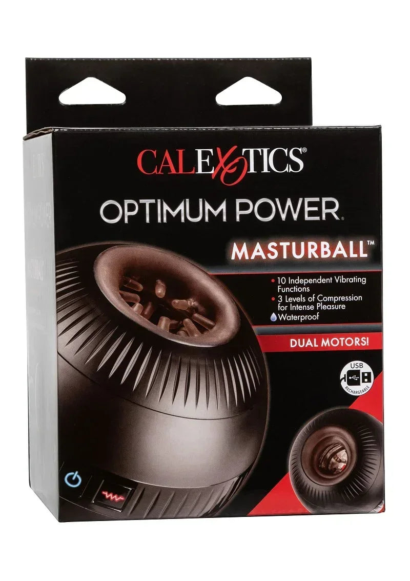 Bestel: Optimum Power Masturball by CalExotics - bij Happytoys.nl, happytoys.be, Happytoys.ae: erotische sex webshop | liever Happy dan Easy ⭐⭐⭐⭐⭐