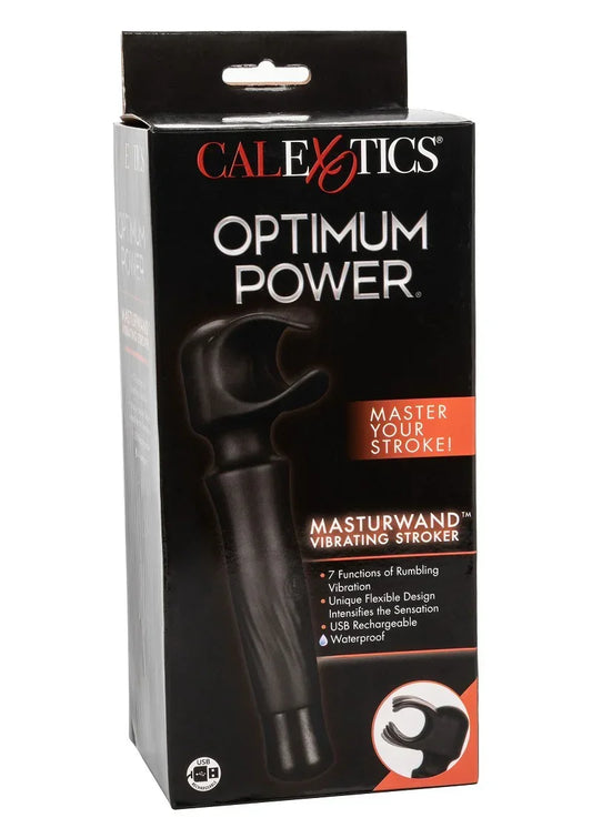 CalExoticsOptimumPowerMasturwandVibratingStroker2 @ Happytoys Sexshop: online sex shop for Feeling Happy & Easy 😊 the erotic store owned by a woman