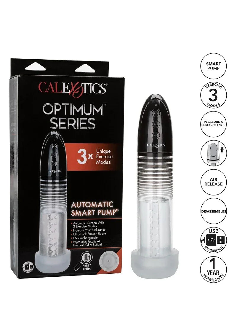 Bestel: Optimum Series Automatic Smart Penis Pump by CalExotics - bij Happytoys.nl, happytoys.be, Happytoys.ae: erotische sex webshop | liever Happy dan Easy ⭐⭐⭐⭐⭐