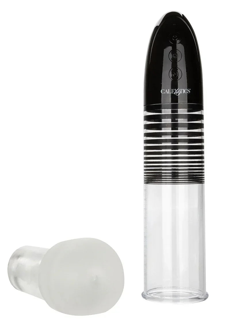 Bestel: Optimum Series Automatic Smart Penis Pump by CalExotics - bij Happytoys.nl, happytoys.be, Happytoys.ae: erotische sex webshop | liever Happy dan Easy ⭐⭐⭐⭐⭐