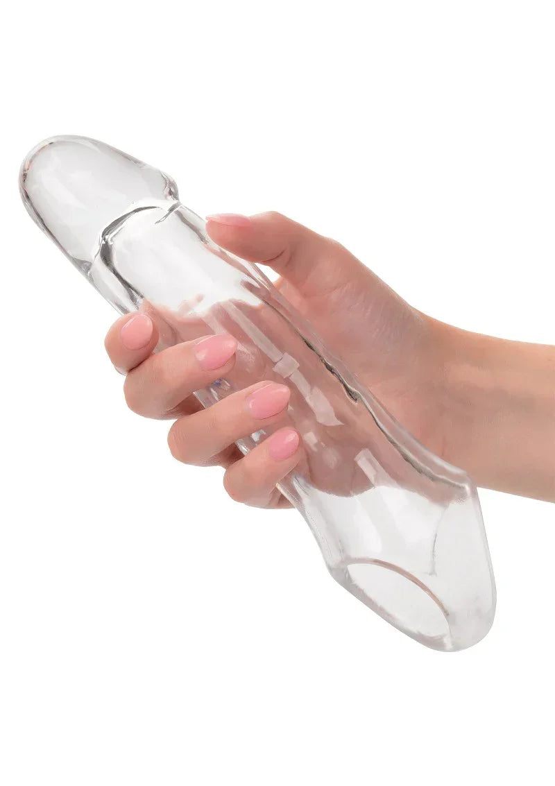 Bestel: Performance Maxx Clear Extension 7.5' by CalExotics - bij Happytoys.nl, happytoys.be, Happytoys.ae: erotische sex webshop | liever Happy dan Easy ⭐⭐⭐⭐⭐