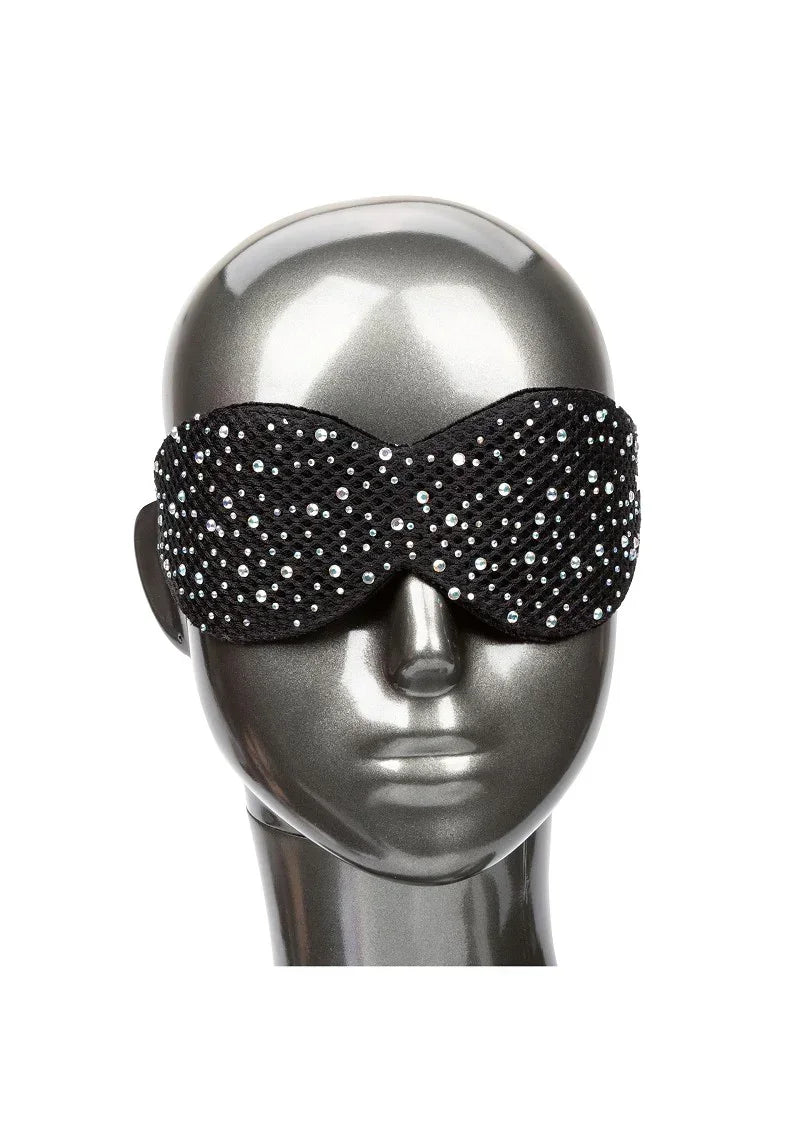 Bestel: Radiance Blackout Eye Mask by CalExotics - bij Happytoys.nl, happytoys.be, Happytoys.ae: erotische sex webshop | liever Happy dan Easy ⭐⭐⭐⭐⭐