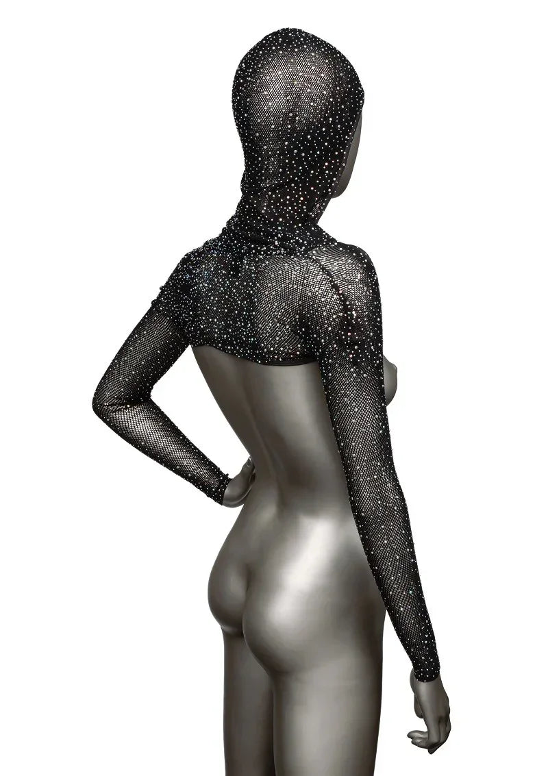 Bestel: Radiance Hooded Shoulder Shrug by CalExotics - bij Happytoys.nl, happytoys.be, Happytoys.ae: erotische sex webshop | liever Happy dan Easy ⭐⭐⭐⭐⭐