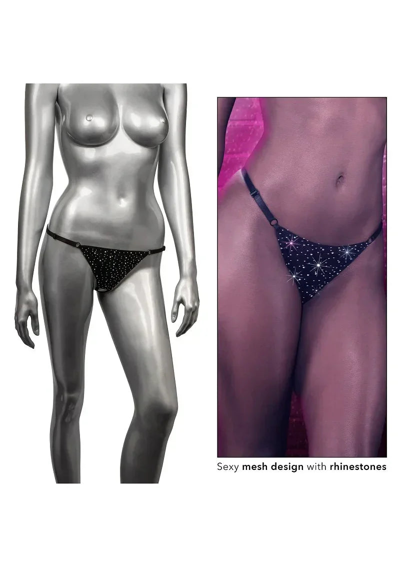 Bestel: Radiance Crotchless Thong by CalExotics - bij Happytoys.nl, happytoys.be, Happytoys.ae: erotische sex webshop | liever Happy dan Easy ⭐⭐⭐⭐⭐
