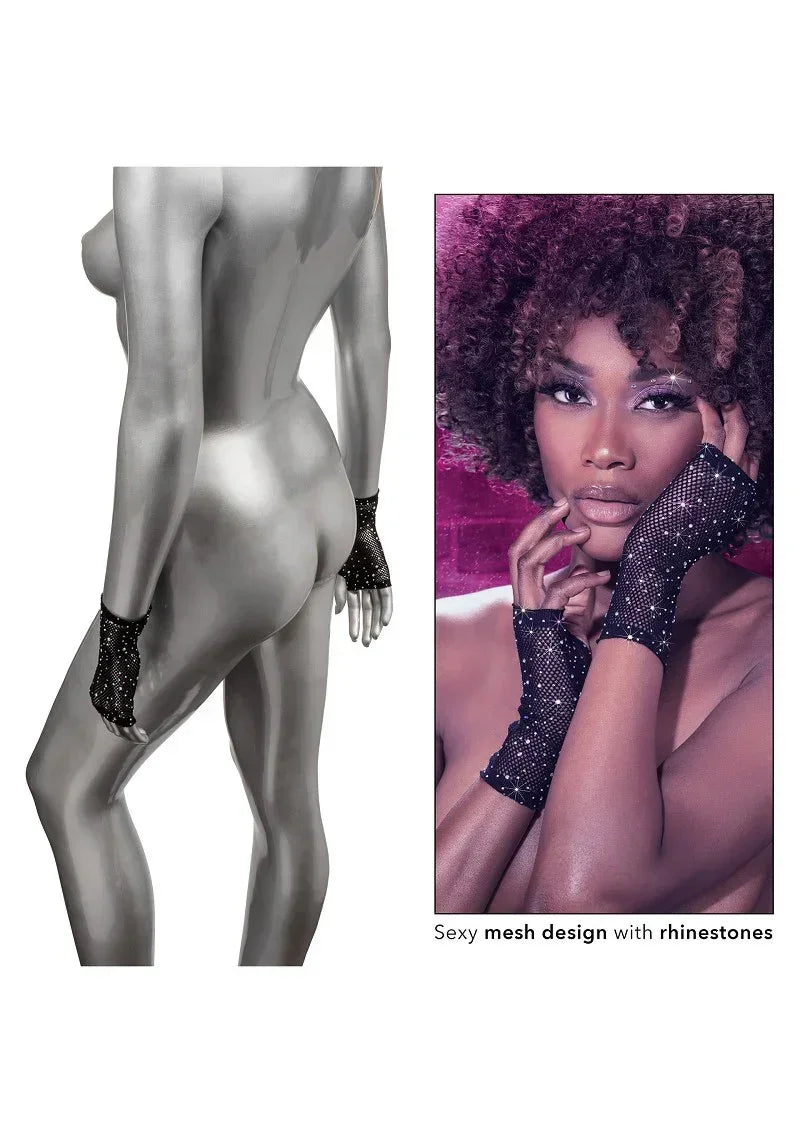 Bestel: Radiance Fingerless Gloves by CalExotics - bij Happytoys.nl, happytoys.be, Happytoys.ae: erotische sex webshop | liever Happy dan Easy âââââ