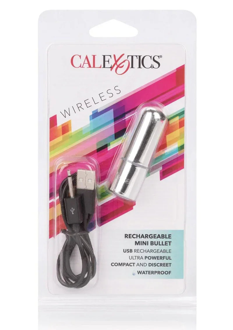 Bestel: Rechargeable Mini Bullet by CalExotics - bij Happytoys.nl, happytoys.be, Happytoys.ae: erotische sex webshop | liever Happy dan Easy ⭐⭐⭐⭐⭐