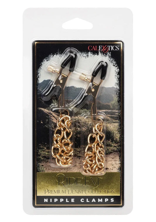 CalExoticsRide_emPremiumDenimCollectionNippleClamps2 @ Happytoys Sexshop: online sex shop for Feeling Happy & Easy 😊 the erotic store owned by a woman