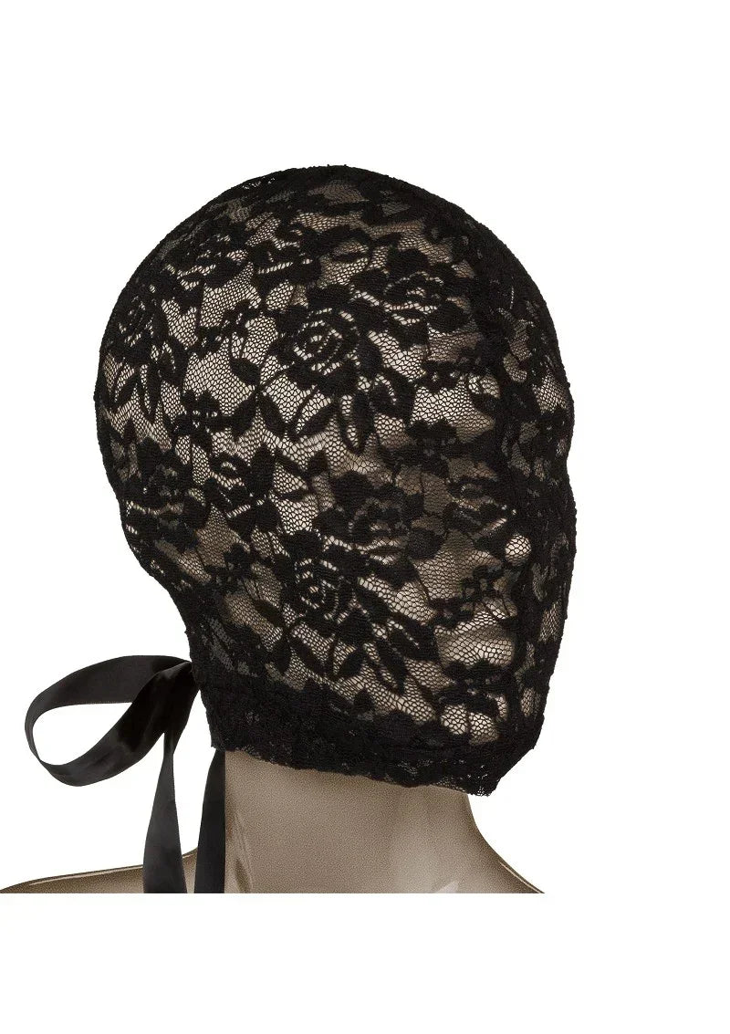 Bestel: Scandal Corset Lace Hood by CalExotics - bij Happytoys.nl, happytoys.be, Happytoys.ae: erotische sex webshop | liever Happy dan Easy ⭐⭐⭐⭐⭐