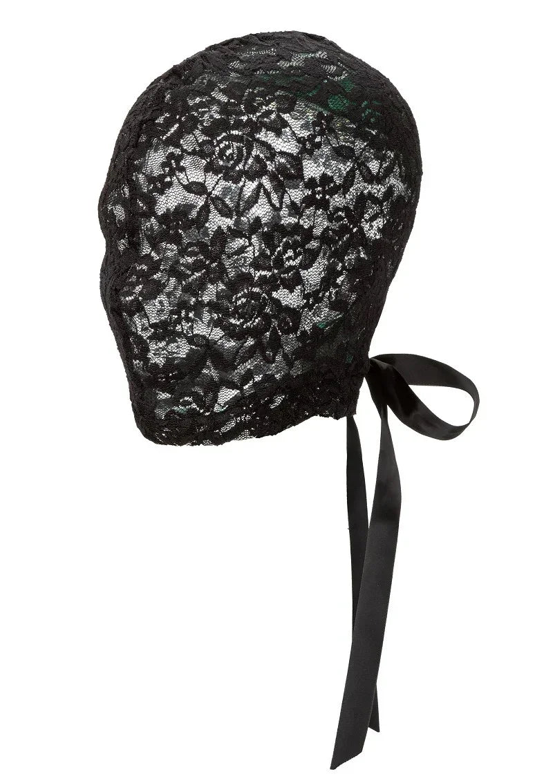 Bestel: Scandal Corset Lace Hood by CalExotics - bij Happytoys.nl, happytoys.be, Happytoys.ae: erotische sex webshop | liever Happy dan Easy ⭐⭐⭐⭐⭐