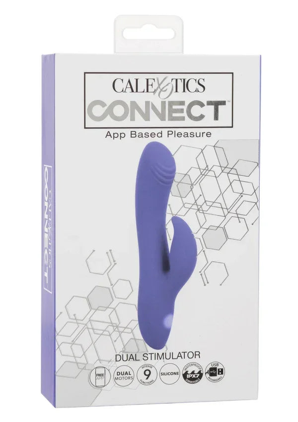 Bestel: Calex Connect Dual Stimulator by CalExotics - bij Happytoys.nl, happytoys.be, Happytoys.ae: erotische sex webshop | liever Happy dan Easy ⭐⭐⭐⭐⭐