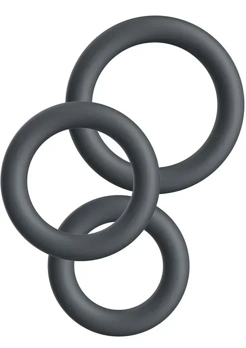 Bestel: Cock Ring Set 3pcs by Playhouse - bij Happytoys.nl, happytoys.be, Happytoys.ae: erotische sex webshop | liever Happy dan Easy âââââ