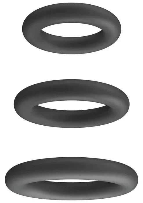 Bestel: Cock Ring Set 3pcs by Playhouse - bij Happytoys.nl, happytoys.be, Happytoys.ae: erotische sex webshop | liever Happy dan Easy âââââ