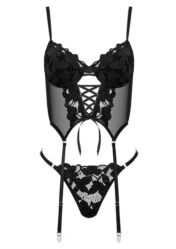 Bestel: Corset And Thong CO103 S/M by Kotek - bij Happytoys.nl, happytoys.be, Happytoys.ae: erotische sex webshop | liever Happy dan Easy âââââ