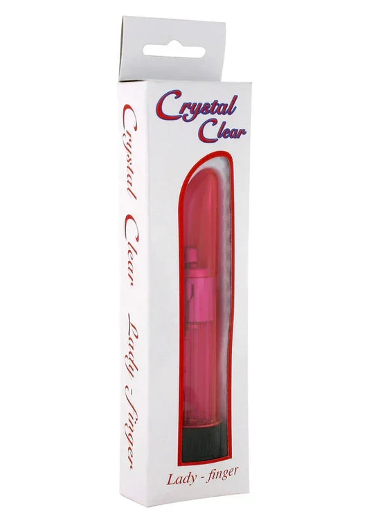 CrystalLadyfingerVibratorbySevenCreations2 @ Happytoys Sexshop: online sex shop for Feeling Happy & Easy π the erotic store owned by a woman