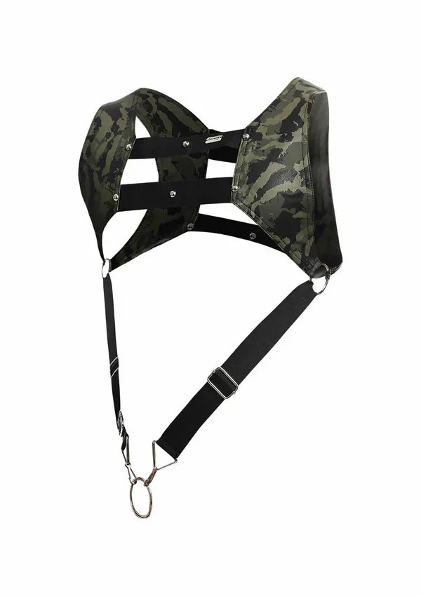 Bestel: DNGEON Top Cockring Harness by MOB - bij Happytoys.nl, happytoys.be, Happytoys.ae: erotische sex webshop | liever Happy dan Easy ⭐⭐⭐⭐⭐