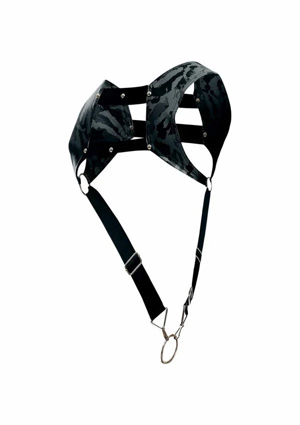 Bestel: DNGEON Top Cockring Harness by MOB - bij Happytoys.nl, happytoys.be, Happytoys.ae: erotische sex webshop | liever Happy dan Easy ⭐⭐⭐⭐⭐
