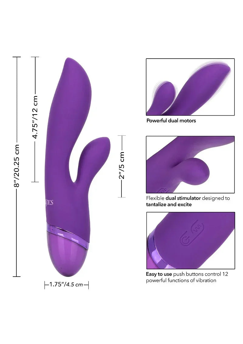 Bestel: Aura Dual Lover by CalExotics - bij Happytoys.nl, happytoys.be, Happytoys.ae: erotische sex webshop | liever Happy dan Easy ⭐⭐⭐⭐⭐