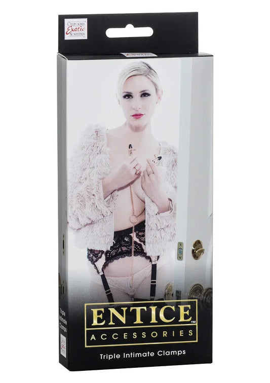 DeEnticeTripleIntimateClampszijneensetvandriedesignerklemmenmetzachteencomfortabelekussentjes2 @ Happytoys Sexshop: online sex shop for Feeling Happy & Easy 😊 the erotic store owned by a woman