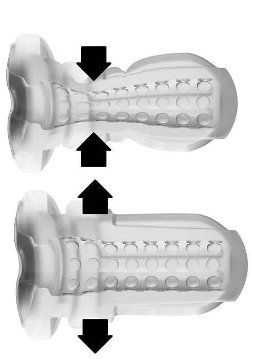 Bestel: Deep Squeeze Masturbator by Hidden Desire - bij Happytoys.nl, happytoys.be, Happytoys.ae: erotische sex webshop | liever Happy dan Easy ⭐⭐⭐⭐⭐