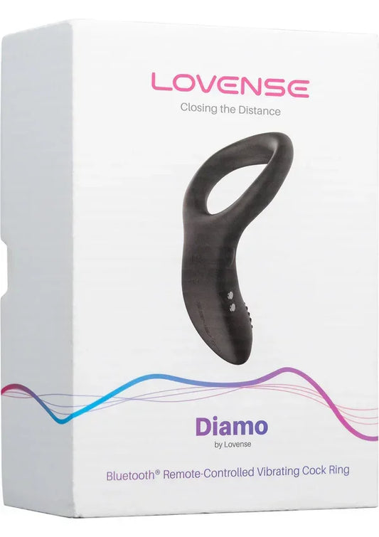 DiamovibratingCockRingbyLovesense3 @ Happytoys Sexshop: online sex shop for Feeling Happy & Easy 😊 the erotic store owned by a woman